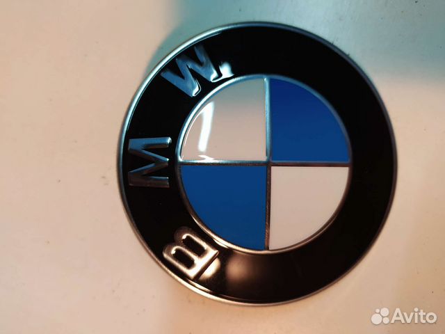Эмблема bmw на капот 82 мм