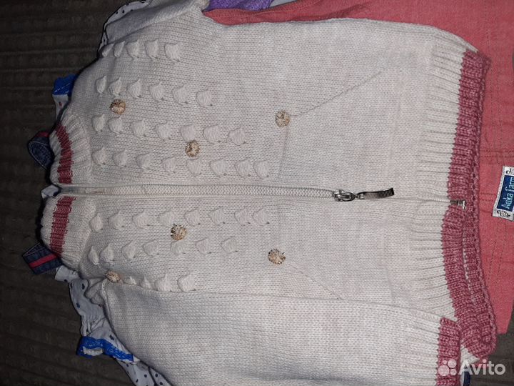 Детские вещи на девочку пакетом 68 74