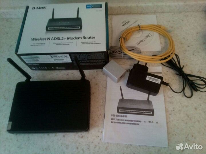 Модем d-link DSL-2740u