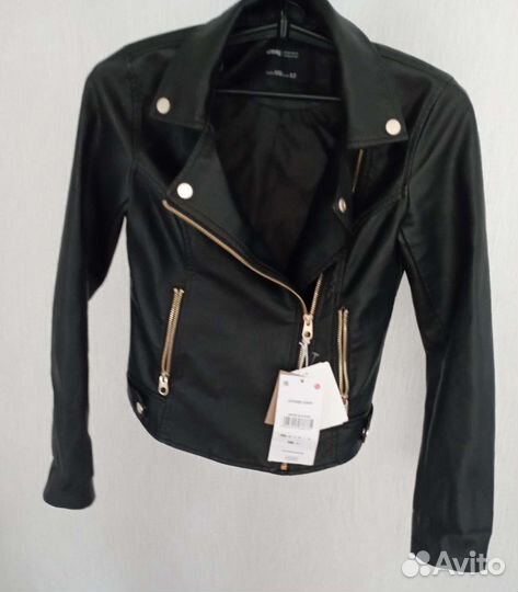 Кожаная куртка новая