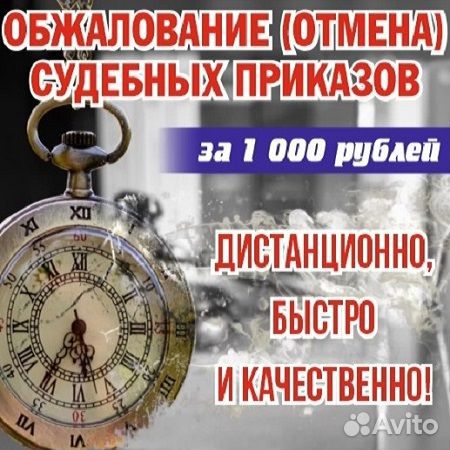 Судебный юрист иск жалоба отмена приказа алименты
