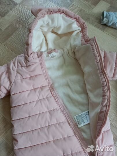 Детские вещи от 0 до 6 месяцев, осень