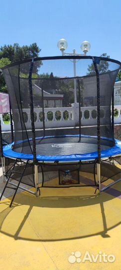 Батут с сеткой