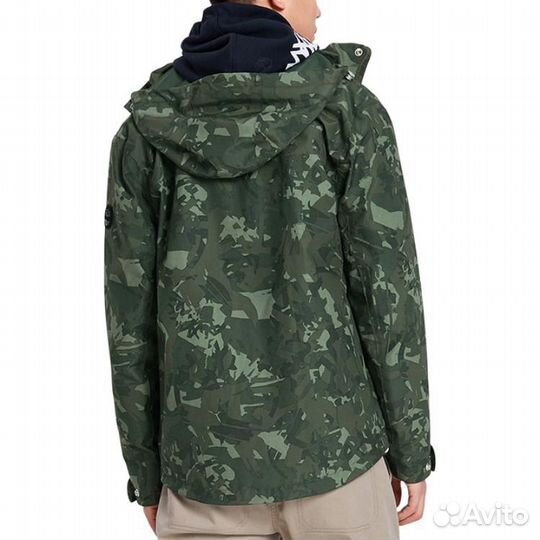 Timberland Jackets Men Army Green Camouflage (L)(30)