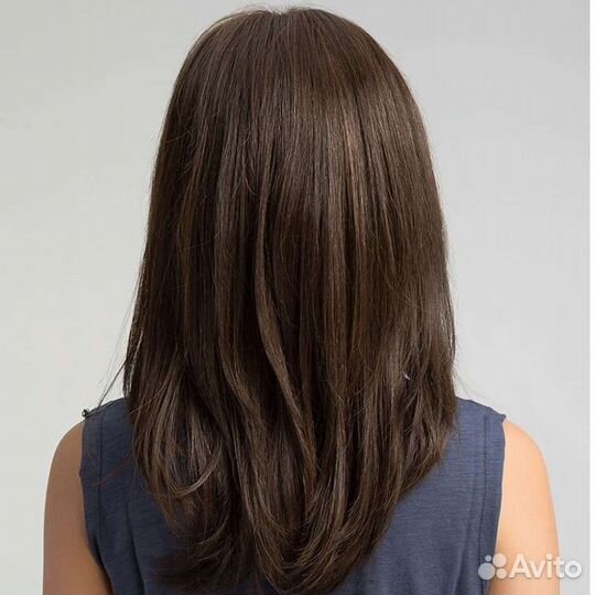 Парик новый коричневый