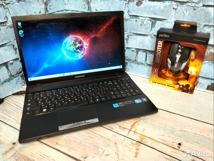 Мощный Samsung на i5-2430m/ GT 520MX/ RAM 8/ SSD