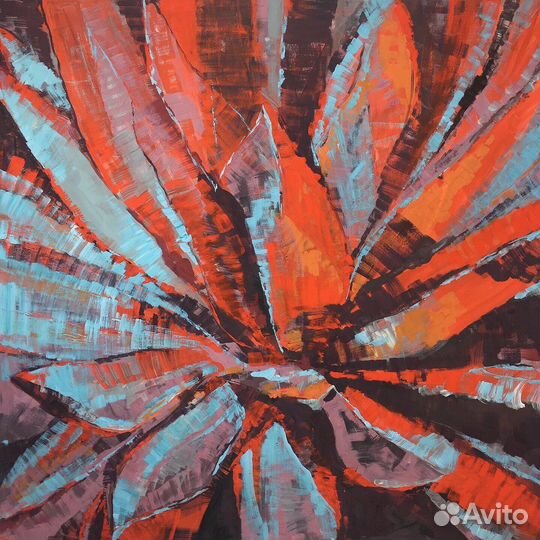 Интерьерная картина абстракция пейзаж