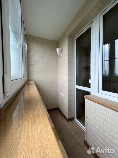 Отделка балкона