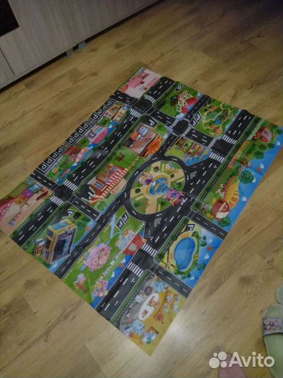 Коврик игровой для машинок
