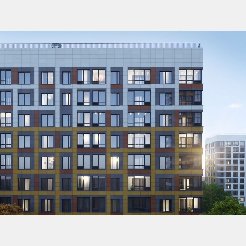 3-к. квартира, 84,8 м², 3/12 эт.
