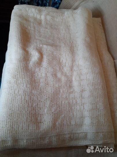 Тюль хлопковая СССР и нейлоноваяГардинное полотно