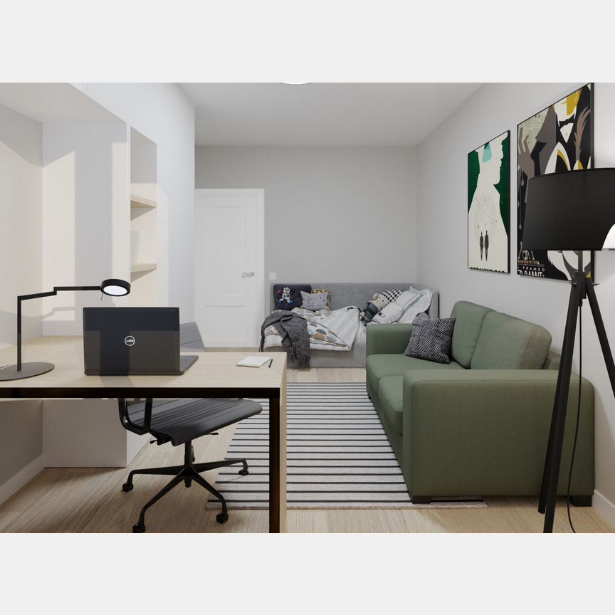 1-к. квартира, 28 м², 10/12 эт.