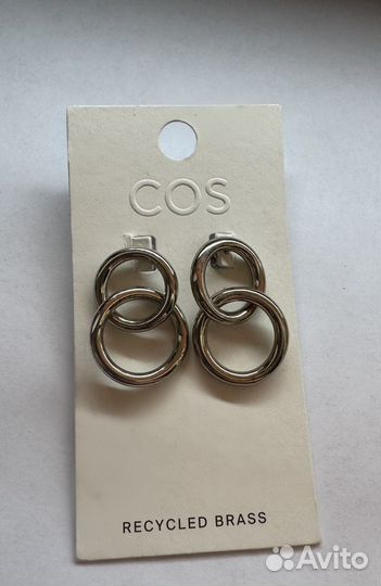 Серьги cos
