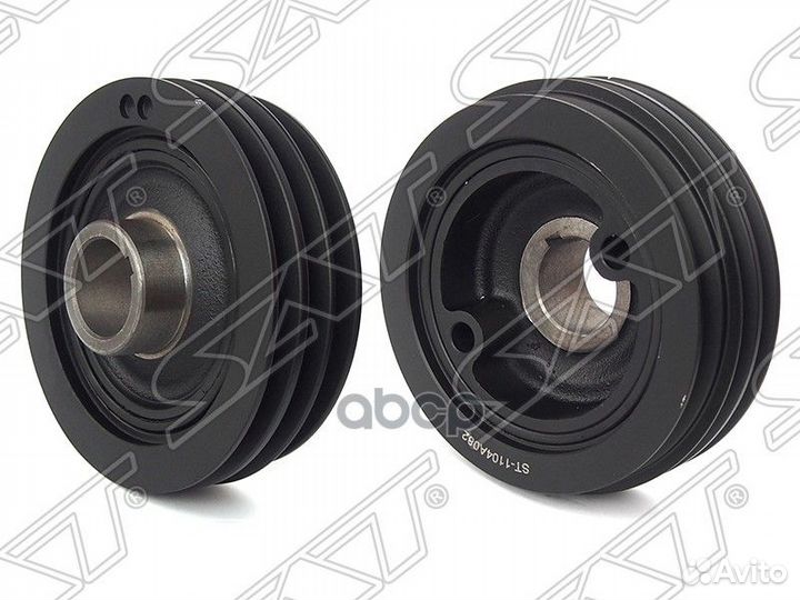 Шкив коленвала mitsubishi pajero/montero 2006-2