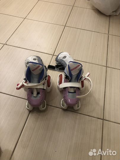 Роликовые коньки детские раздвижные