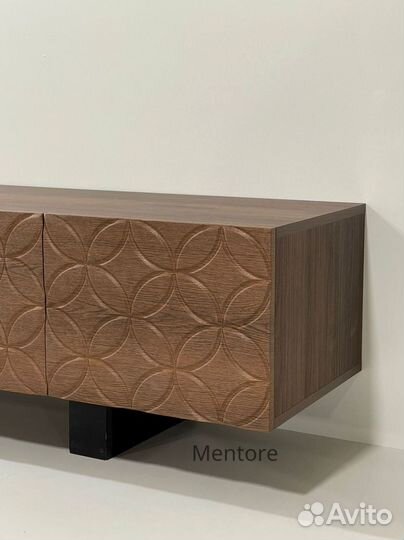 Тумба тв Bravo с фрезеровкой (1600х400х300 мм)