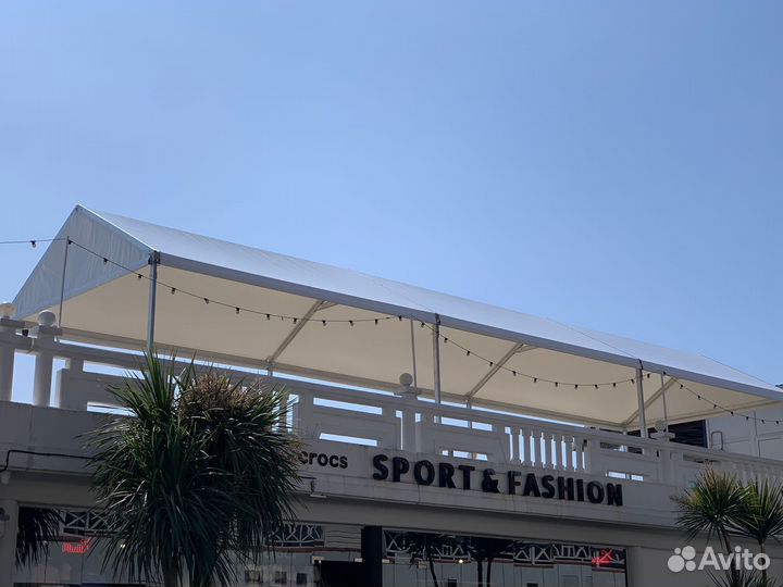 Каркасно тентовые ангары