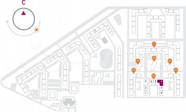 Квартира-студия, 20,3 м², 12/17 эт.