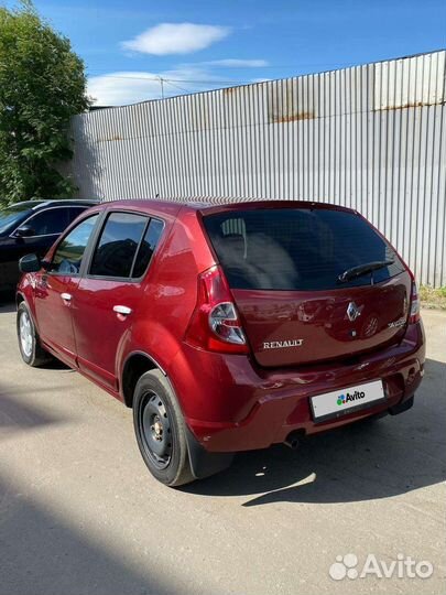 Renault Sandero 1.6 МТ, 2011, 105 000 км