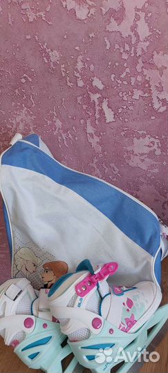 Коньки раздвижные 26-31 для девочки