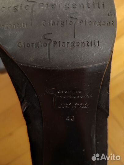Итальянские полусапожки 40 размер