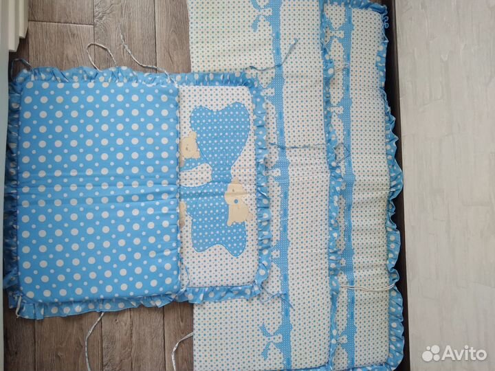 Бортики высокие на кроватку