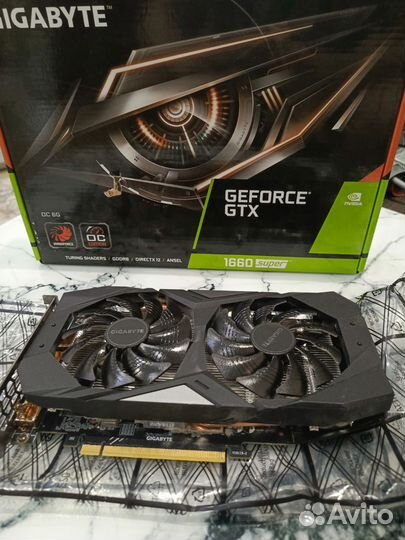 Видеокарта gtx 1660 super 6gb OC