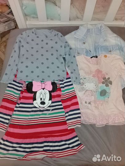 Детская одежда для девочек пакетом