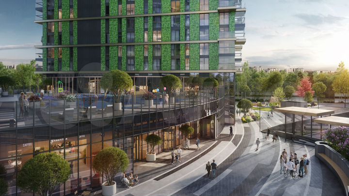 2-к. апартаменты, 65 м², 13/20 эт.