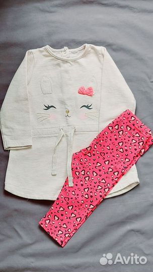 Вещи пакетом для девочки 86 размер