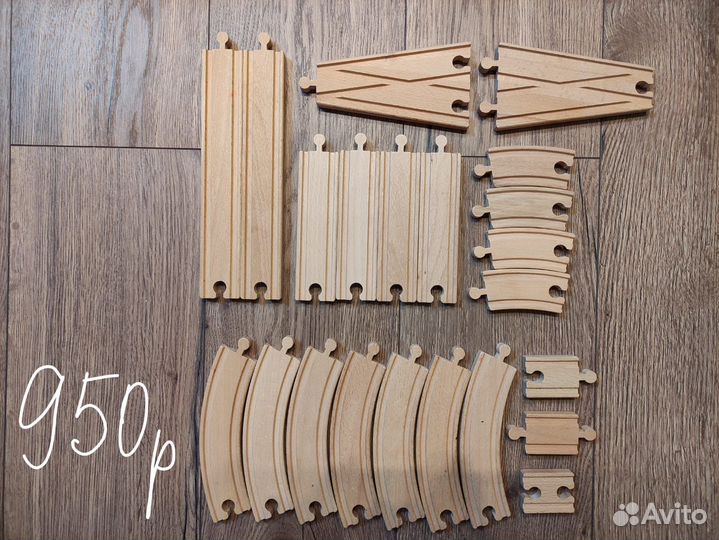 Деревянная железная дорога IKEA