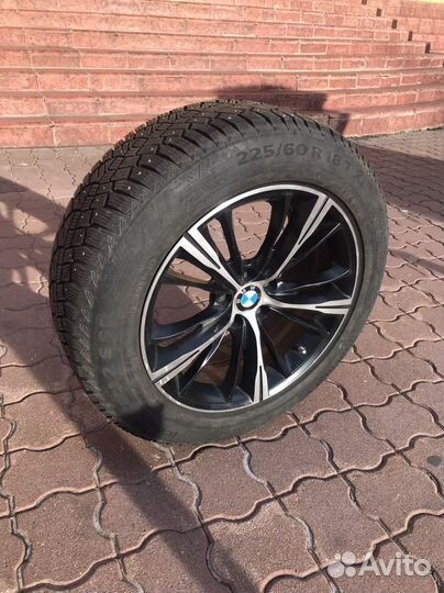 Колеса зимние шипы run flat BMW X3