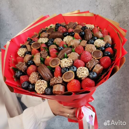 Съедобные букеты/подарок маме/девушке/жене/бабушк
