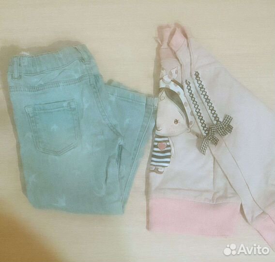 Большой пакет одежды для девочки 92-98