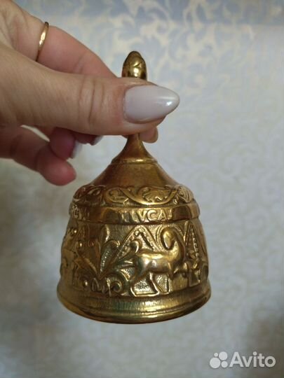 Колокольчик бронза