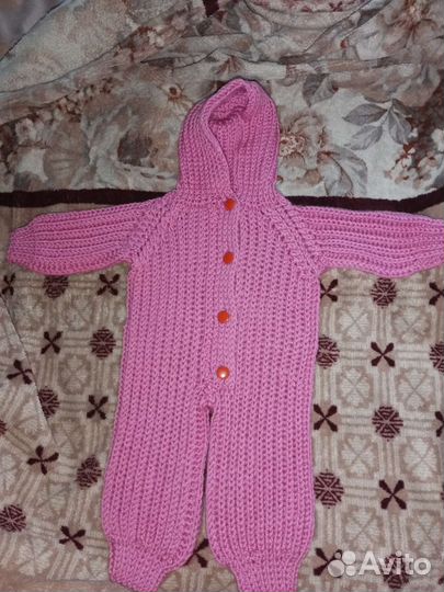 Детские вязанные вещи ручной работы
