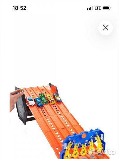 Трек Hot Wheels портативный экшн новый