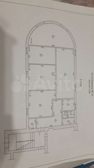 4-к. квартира, 146,6 м², 1/2 эт.