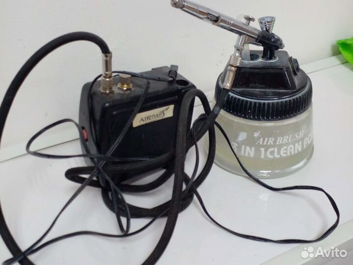 Аэрограф с компрессором