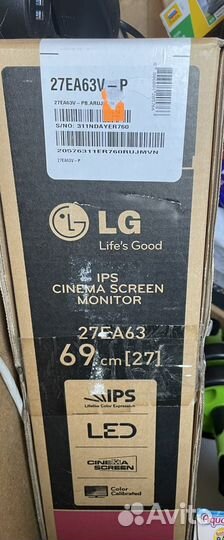 Монитор lg 27