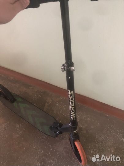 Самокат детский двухколесный бу