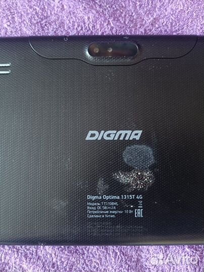 Планшет digma Optima 1315t 4g