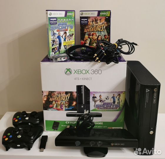 Xbox 360 E 500Gb+Kinect