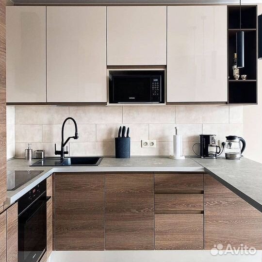 Кухонный гарнитур на заказ. Стильные решения