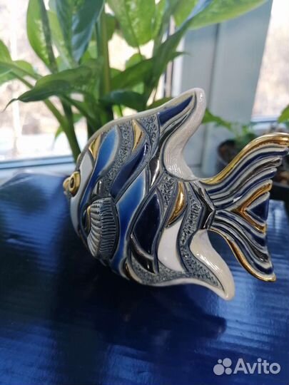 Скульптура рыбка. Уругвай De Rosa Клеймо