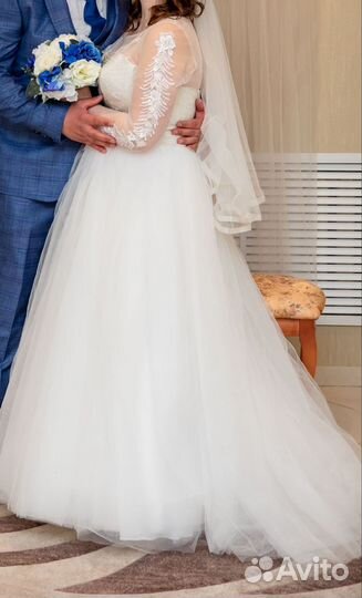 Свадебное платье 44 46 48