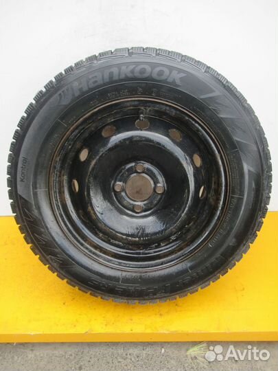 Колеса от VAZ largus 195/65/15 Hankook (шипы)