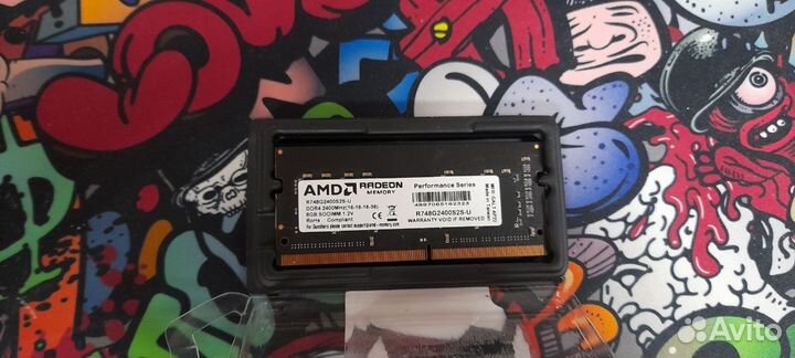 Оперативная память для ноутбуков AMD DDR4 8GB