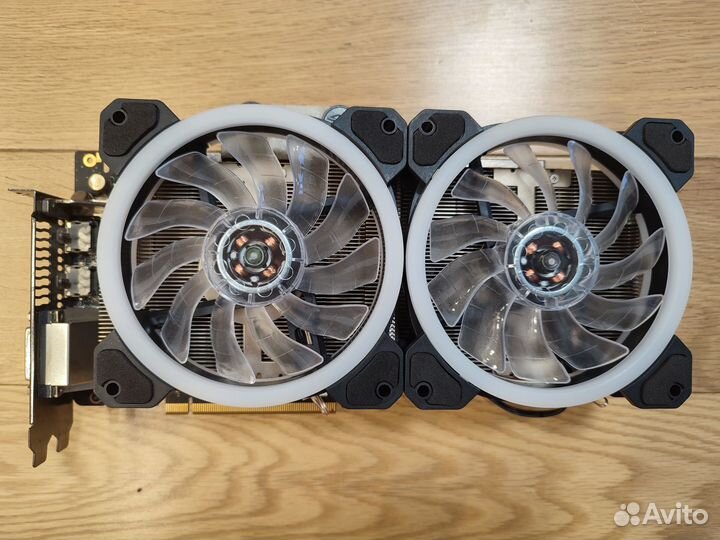 Видеокарты GTX 1080 Ti Asus Poseidon (Green LED)