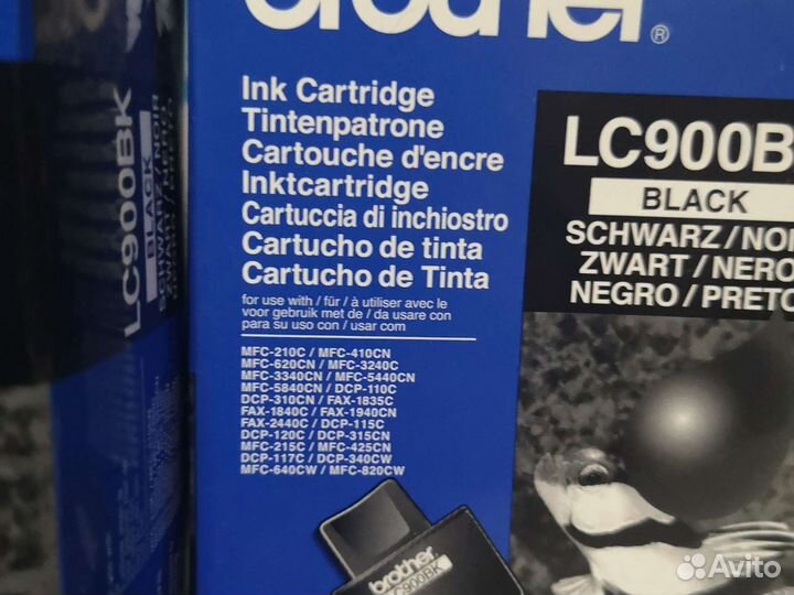 Картридж Brother LC900bk